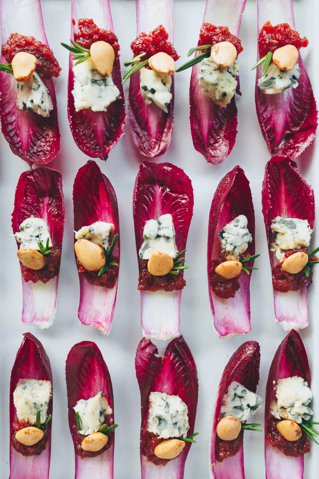 Jammy Blue Cheese & Endive Appetizer Bites A Cultivated Living